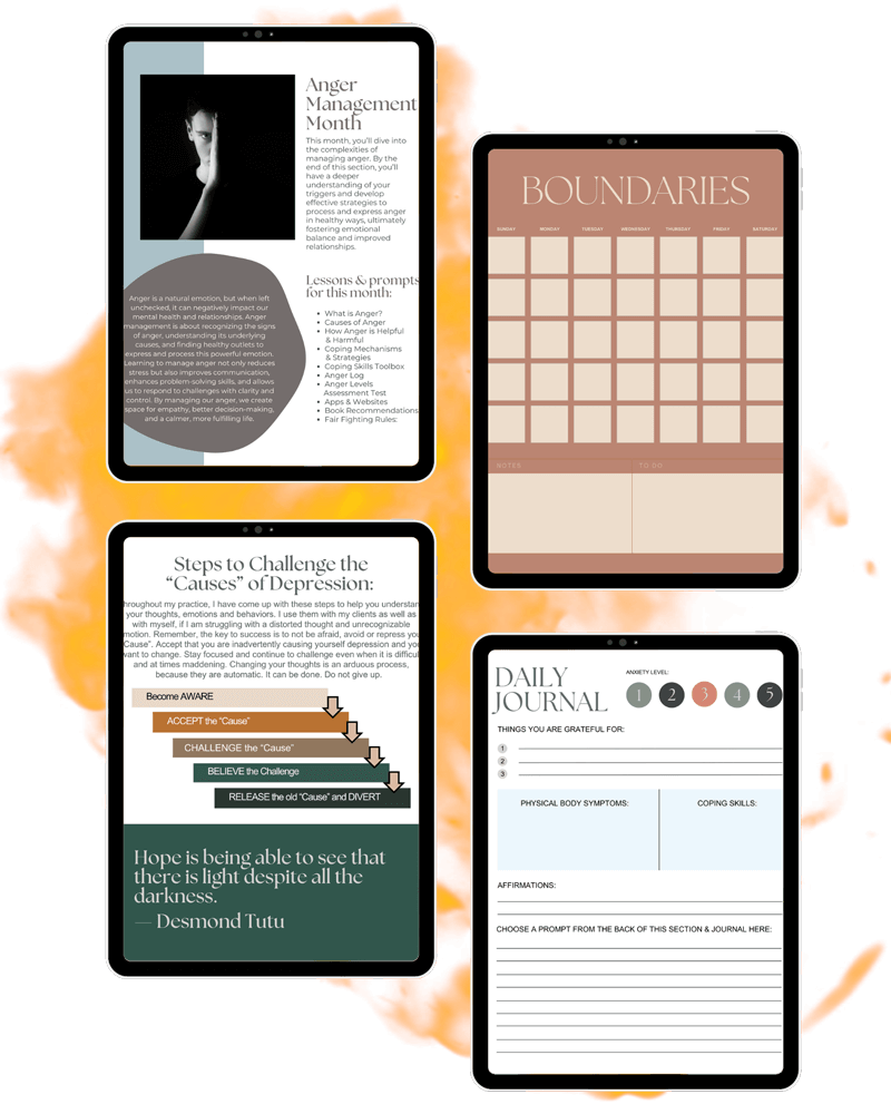 Psychspark workbooks books for mental health